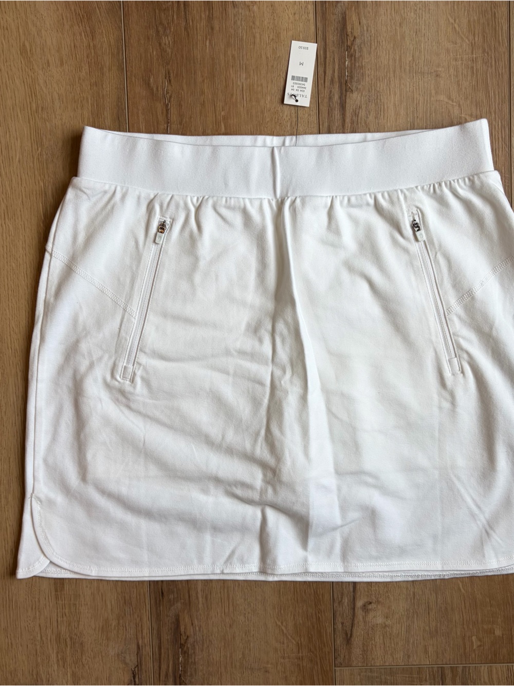 NWT Talbots White Size M Skort / New with Tags Athletic Pickleball Skirt